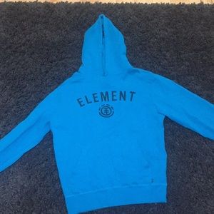 Blue element hoodie
